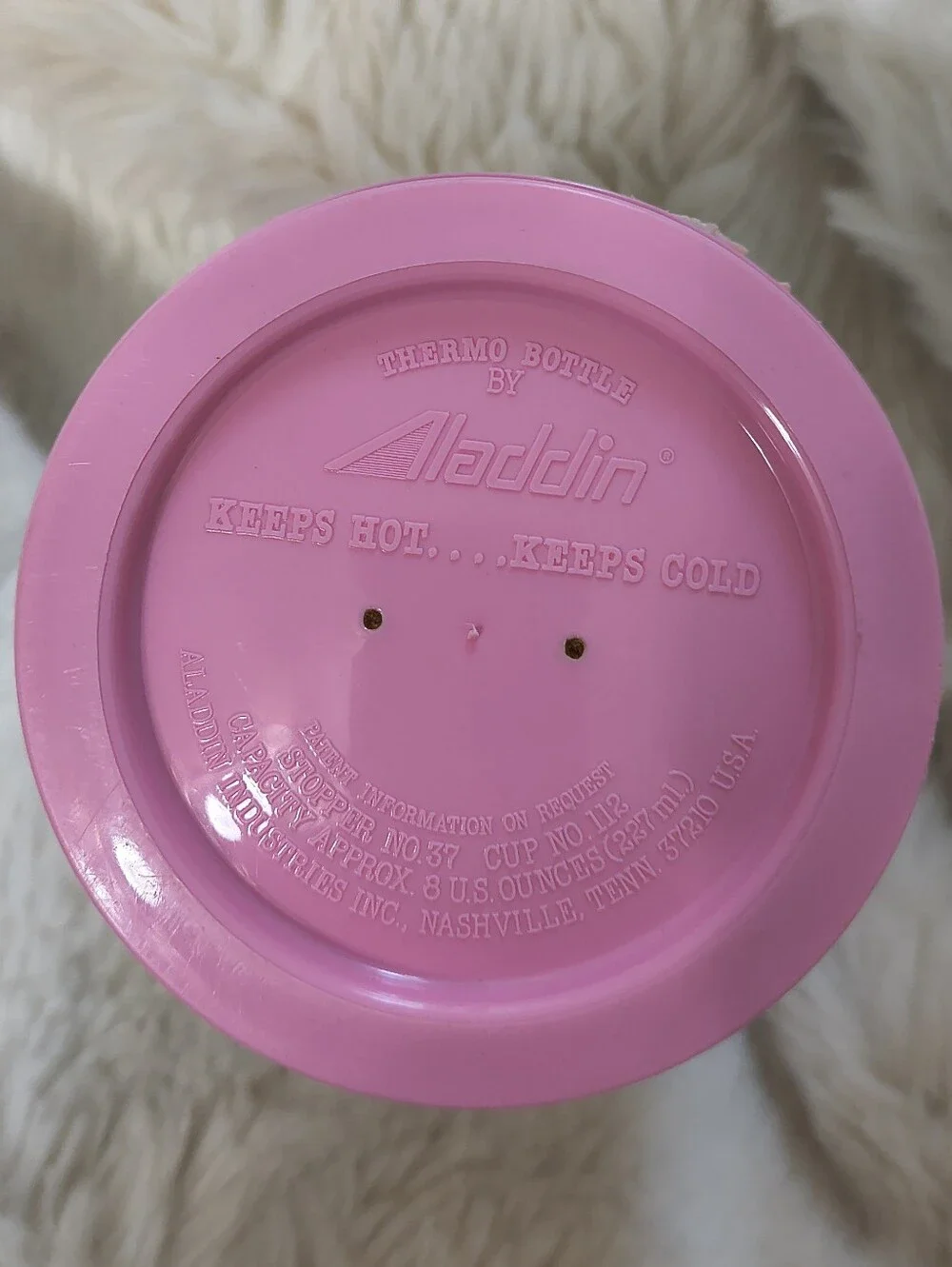 Vintage Strawberry Shortcake Pink Thermos